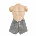 Dipsters Patient Wear-Mens Tie Waist Shorts - Medium - Dozen 20-1011